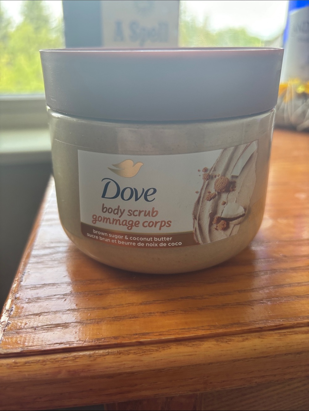 Dove Brown Sugar & Coconut Butter Body Scrub — Cream